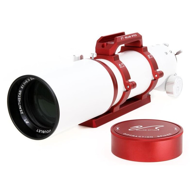 William Optics AP 81/559 ZenithStar 81 Κόκκινο OTA Αποχρωματικός διαθλαστικός φακός