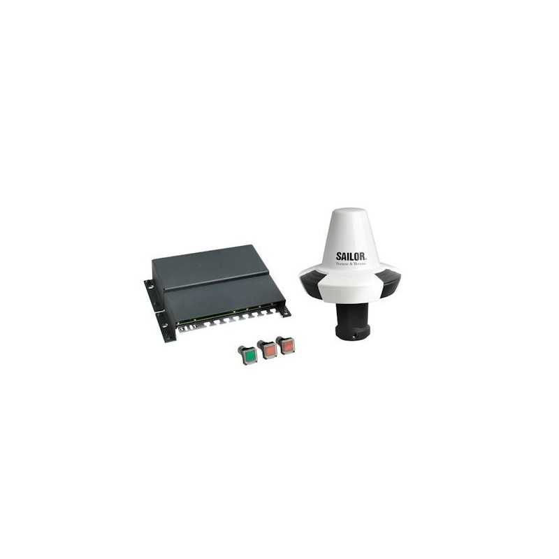 SAILOR 6120 SSA System com kit de acessórios SSAS
