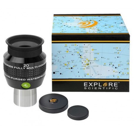 Explore Scientific 1,25", 68° 20mm N2-täytteinen okulaari
