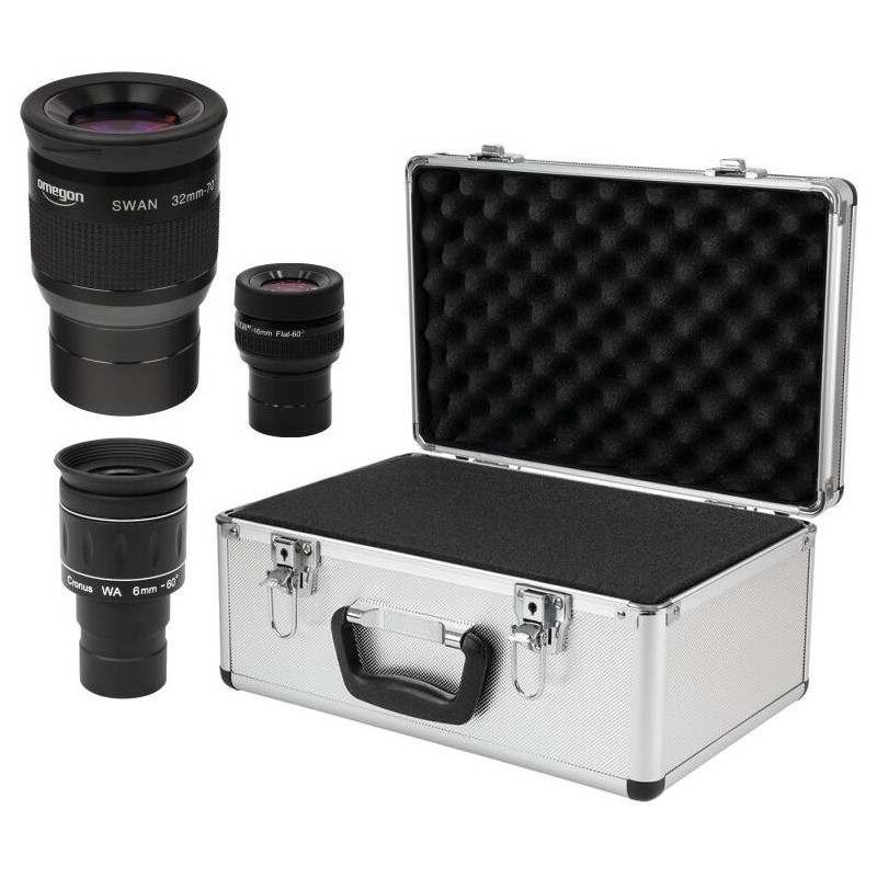 เคส Omegon Eyepiece (ไม่เพียงแต่) สำหรับกล้องโทรทรรศน์ Dobsonian