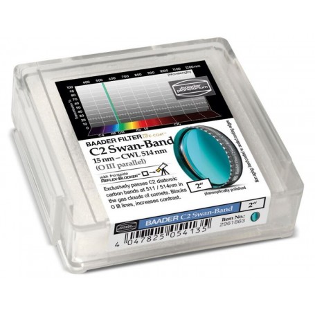 Bộ lọc Baader C2 Swan-Band 15nm 2"