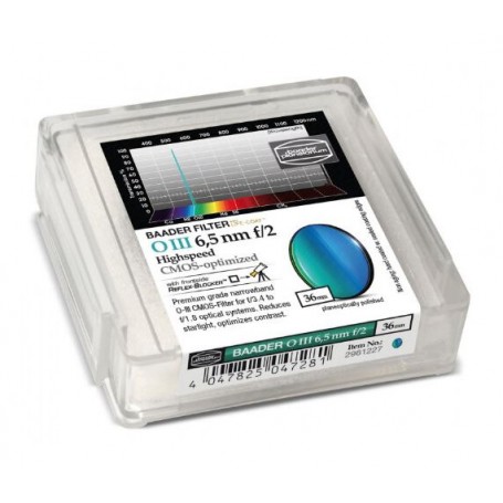 Filter Baader OIII CMOS f/2 Kecepatan Tinggi 36mm