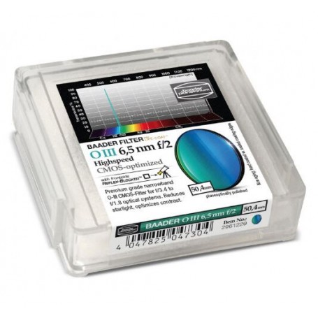 Baader Filtreler OIII CMOS f/2 Yüksek Hızlı 50,4 mm