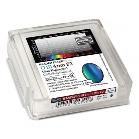 Baader Filtre OIII CMOS f/2 Ultra-Højhastighed 31mm