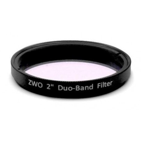 Filtre ZWO Banda Duo de 2".