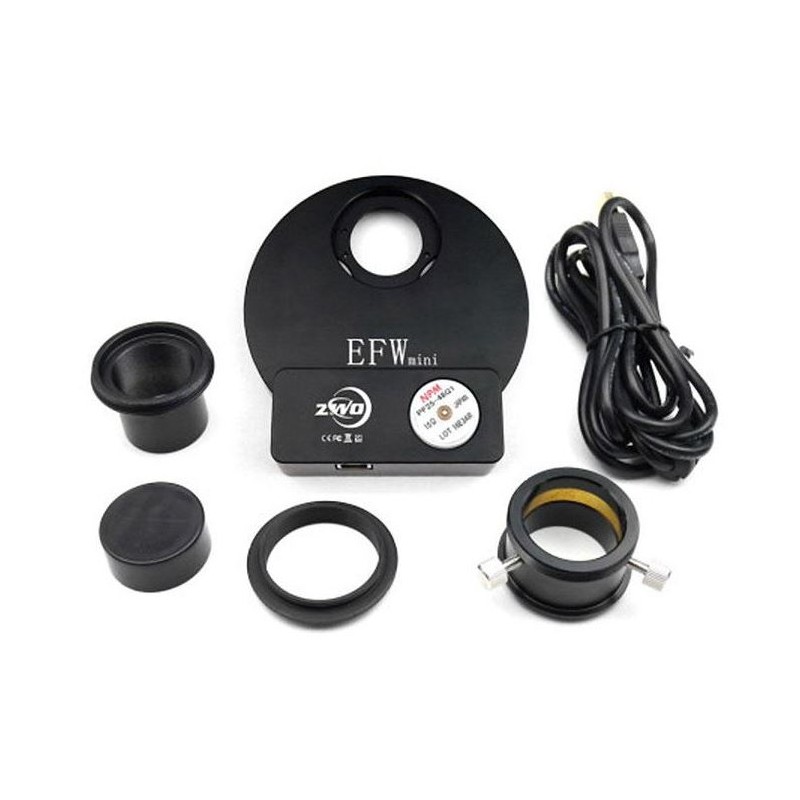 ZWO 電動濾光輪，適用於 5x 1.25" 或 5x 31 mm 濾光片