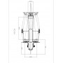 סט מראות אומגון 10 אינץ' F/8 Ritchey-Chrétien