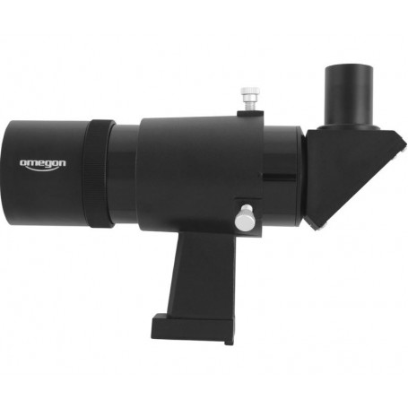 Cercatore angolato Omegon 9x50 con immagine diritta e non invertita, nero