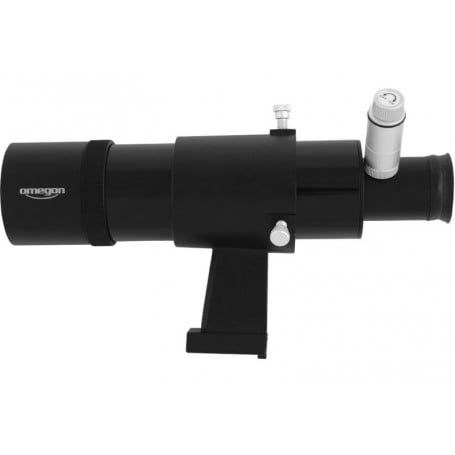 Omegon 9x50 Finder Scope מואר, שחור