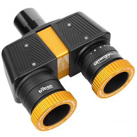 Omegon 双目望远镜头 Pro Tritron 双目观察镜，1.25''