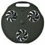 Sistema de resfriamento de três ventiladores Taurus para Dobsonianos com parte posterior convexa