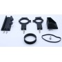 Wega Telescopes Skywatcher Evoguide 50ED için kelepçe ve bulucu pabuçlu EAF motor montaj kiti