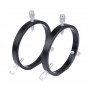 ASToptics CNC guide-scope rings, 127mm (pair) (57825)