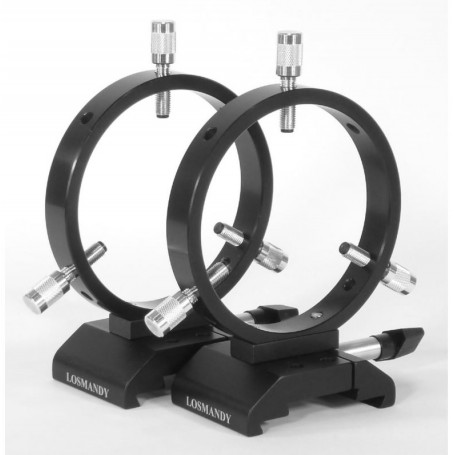 Losmandy Guide scope ringer med hurtigkobling, 108mm