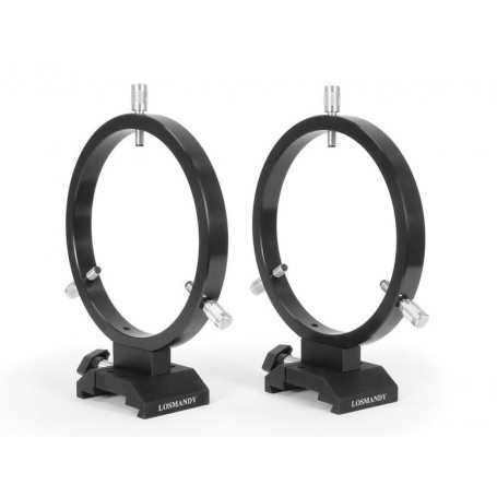 Losmandy Guide scope-ringe med quick-release-stik, 160 mm