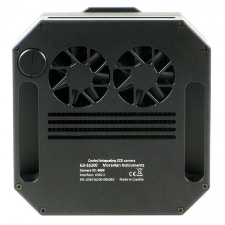 Kamera mono Moravian G3-16200C2FW dengan roda filter