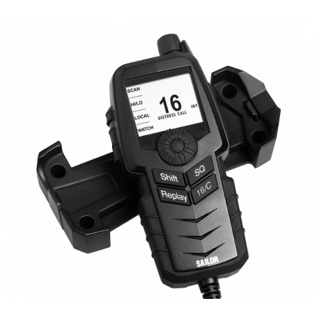 SAILOR 6205 Bedieningsluidspreker Microfoon/DSC Klasse D Met noodknop