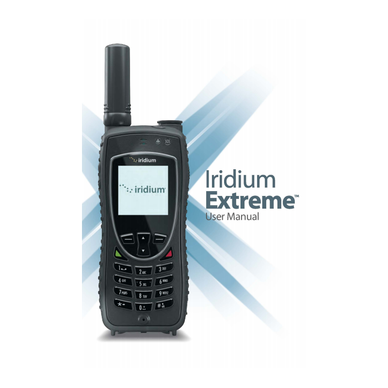 Iridium 9575 জন্য ব্যবহারকারীর নির্দেশিকা