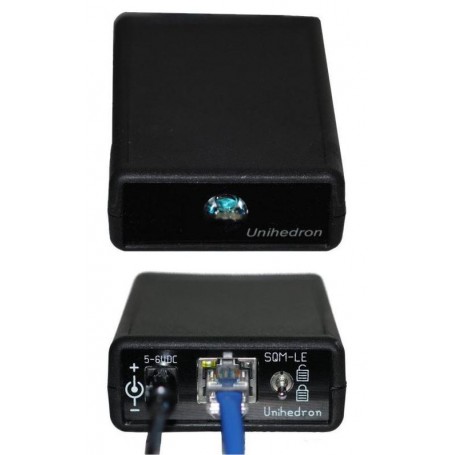 Unihedron Photometer Sky Quality meter, Ethernet, con lente (versione LE)