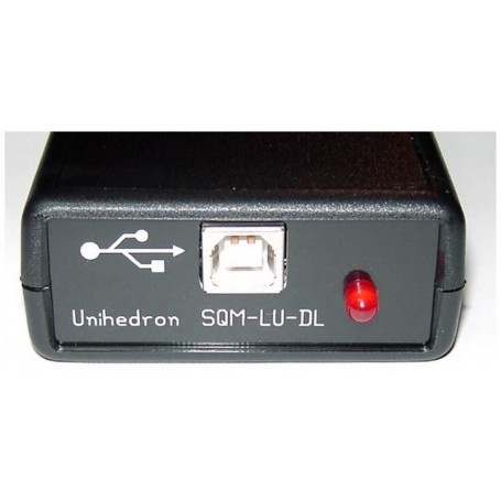 Contor de calitate a cerului Unihedron Photometer SQM cu obiectiv, USB și data logger