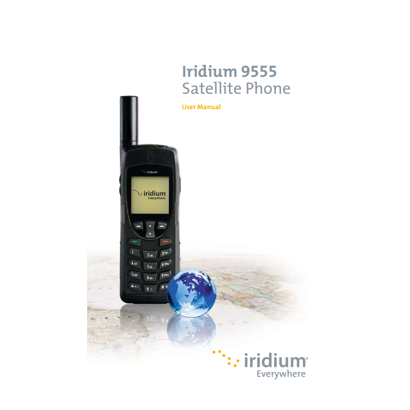 Iridium 9555 জন্য ব্যবহারকারীর নির্দেশিকা