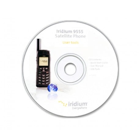 Компакт-диск для Iridium 9555 , содержит драйверы USB и электронные руководства.