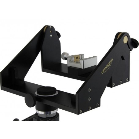 Soporte de horquilla Omegon para binoculares grandes