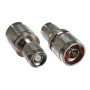Adaptador, hembra tipo N a macho tipo TNC