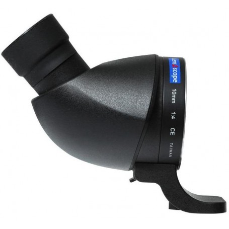 Lens2scope , for Pentax K, black, angled view