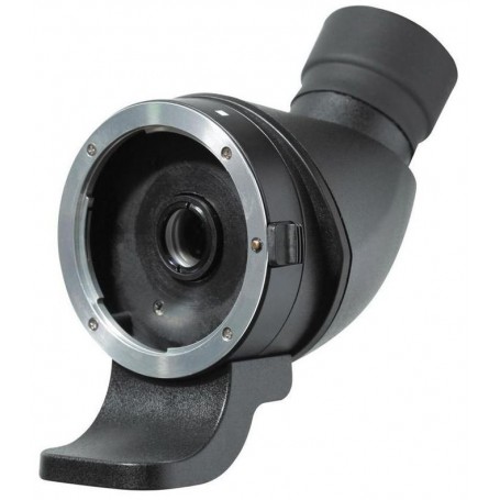 Lens2scope , för Pentax K, svart, vinklad vy
