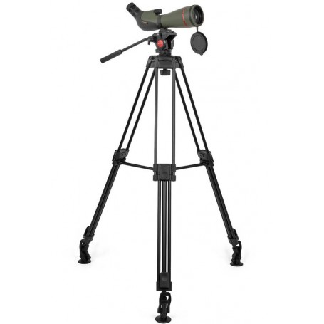 Omegan Zoom tespit kapsamı 20-60x80mm + tripod ve panhead