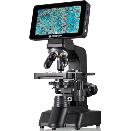 Bresser 顯微鏡研究員 LCD，螢幕，40-600x，DL，LED，16MP