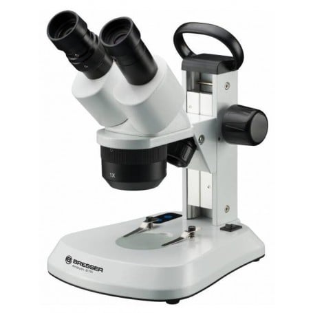 Стерео микроскоп Bresser Analyth STR 10x-40x bino, Greenough, 50mm, 10x/20, 10-40x, LED, камера, 2MP
