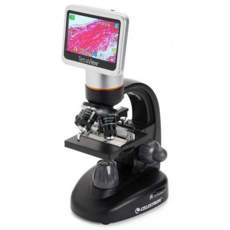Microscope Celestron TetraView, écran tactile, 40-400x