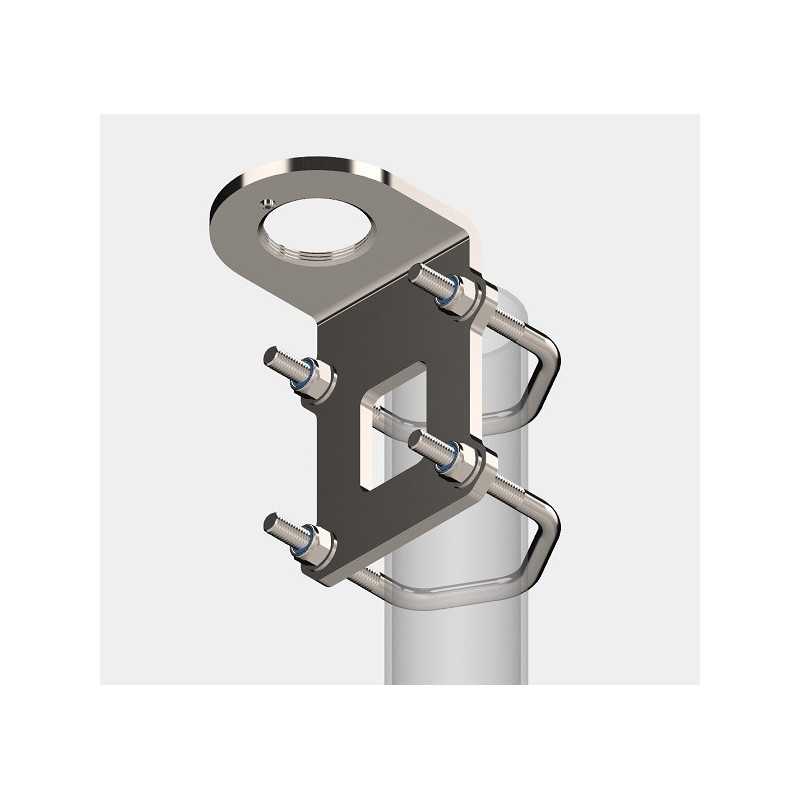 Bracket Mount (1.5" to 2.5" pipe), Antenna Unit for LT-3100 Iridium Communications System