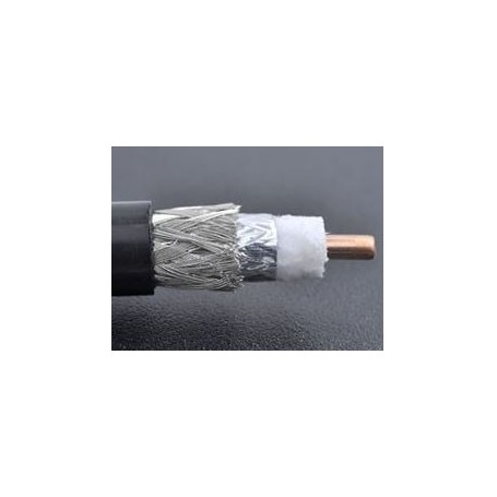 Thrane Coaxial Cable 10.3mm, 100m (RG-214/U) for LT-3100/LT-3100S/LT-4100/LT-4200 Iridium Communications System (91-101629)