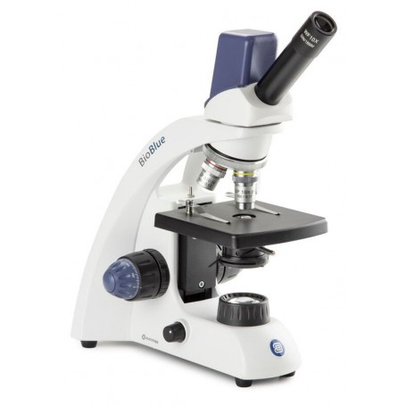 Microscópio Euromex BioBlue, BB.4205, digital, mono, DIN, 40x - 400x, 10x/18, LED, 1W