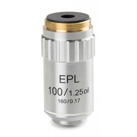 Euromex 대물렌즈 BS.7100, E-plan EPL S100x/1.25 오일 침지, wd 0.19mm(bScope)