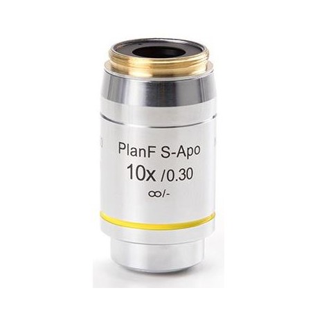 Obiectiv Euromex DX.7310, 10x/0,30, l. 8,1 mm, PLi APO, plan, semi-apocromatic, fluarex, infinit (DelphiX)