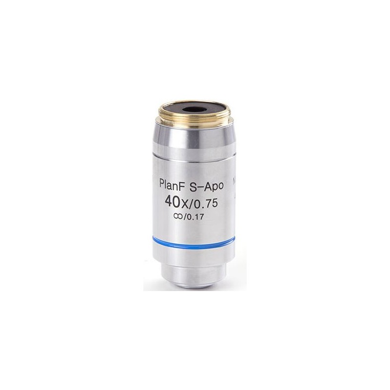 Euromex Objective DX.7340, 40x/0.75, wd 0,7mm, PLFi APO, 계획 세미-아포크로매틱, Fluarex, 무한대, S(DelphiX)
