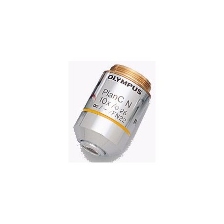 Akivaizdus „Olympus Objective“ PLCN10X/0.25 planas „Achromatic“.