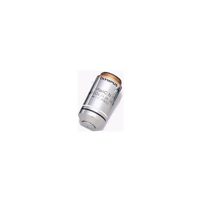 Akivaizdus „Olympus PLCN 100XO/1.25 Plan Achromatic Objective“ su panardinimu į aliejų