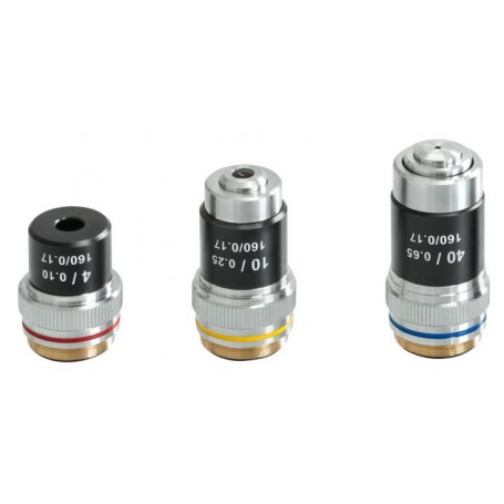 Kern Mikroskop Mono Akromatik 4/10/40, WF10x18, 0,5W LED, OBS 113