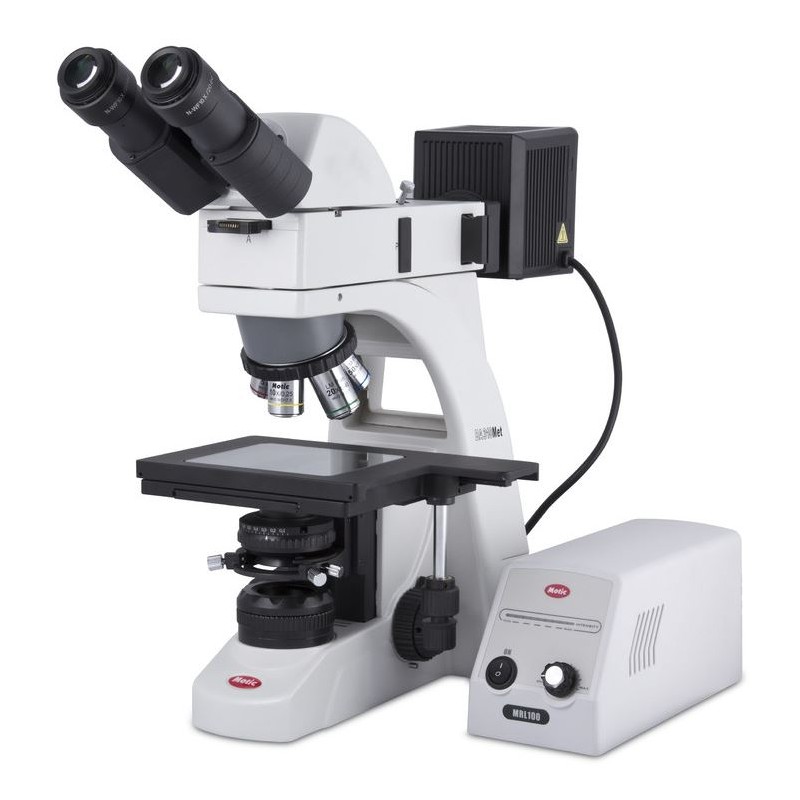 กล้องจุลทรรศน์แบบสองตา Motic BA310 MET-T, (3 "x2")