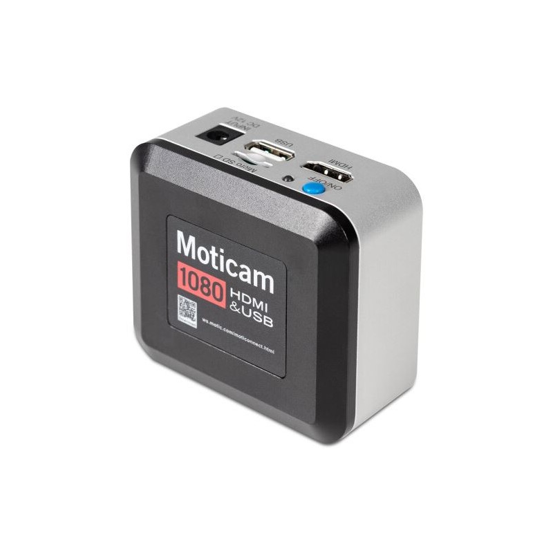 Motic Camera 1080N, צבע, CMOS, 1/2.8", 2.9 מיקרומטר, 6 MP, 30 פריימים לשנייה, HDMI, USB 2.0