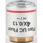 Objectif Motic 4X / 0,13, wd 17,3 mm, CCIS, PL UC FL, plan, fluo, infini