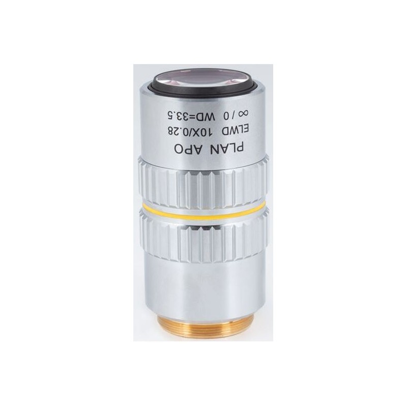मोटिक प्लान एपोक्रोमेट. ऑब्जेक्टिव ELWD 10X/0.280 (wd:33.5mm)