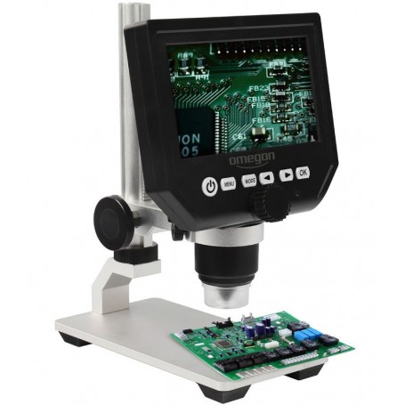 Omegon Digistar mikroskops 1x-600x, LCD 4,3 collas