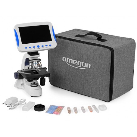Omegon LCD스타 현미경 200x-800x, LED