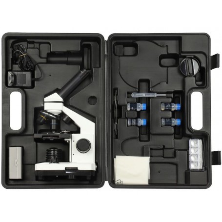 Omegon Microscópio VisioStar 40x-400x, LED